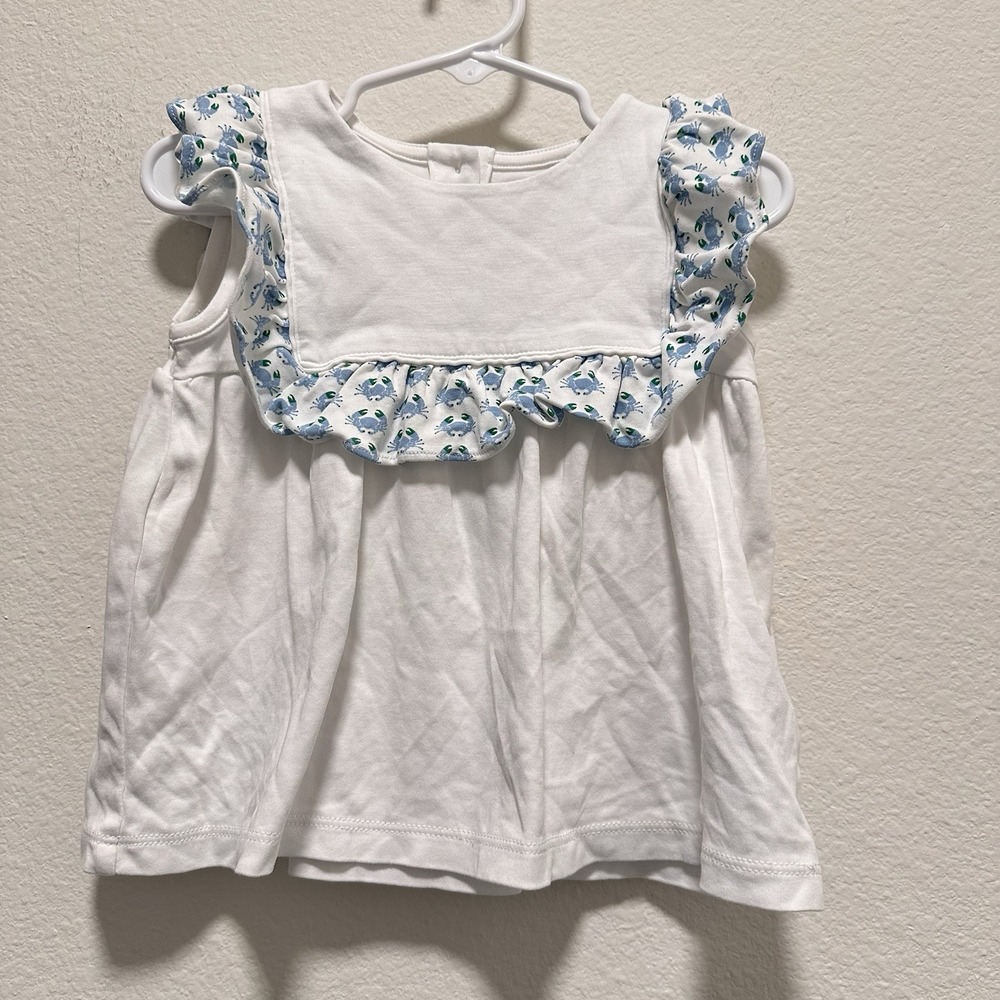 Lila And Hayes Baby Girls‎ Tank Top Crabs Size 2T